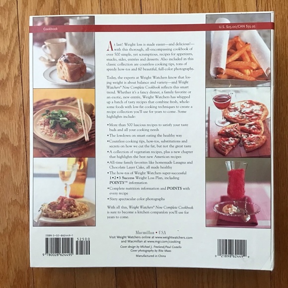 Weight Watchers New Complete Cookbook 5 Ring Binder - Picture 3 of 13